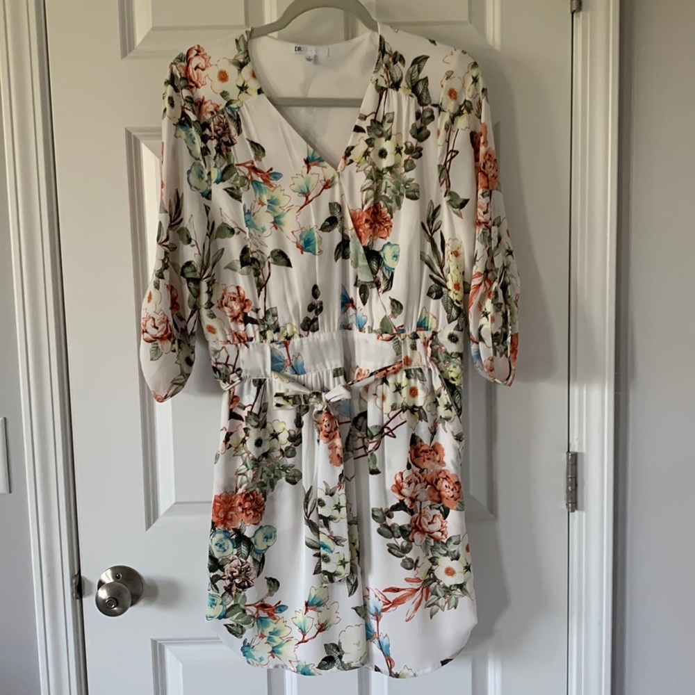 Floral 3/4 Sleeve dress